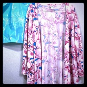 Lularoe Flamingo Caroline NWT